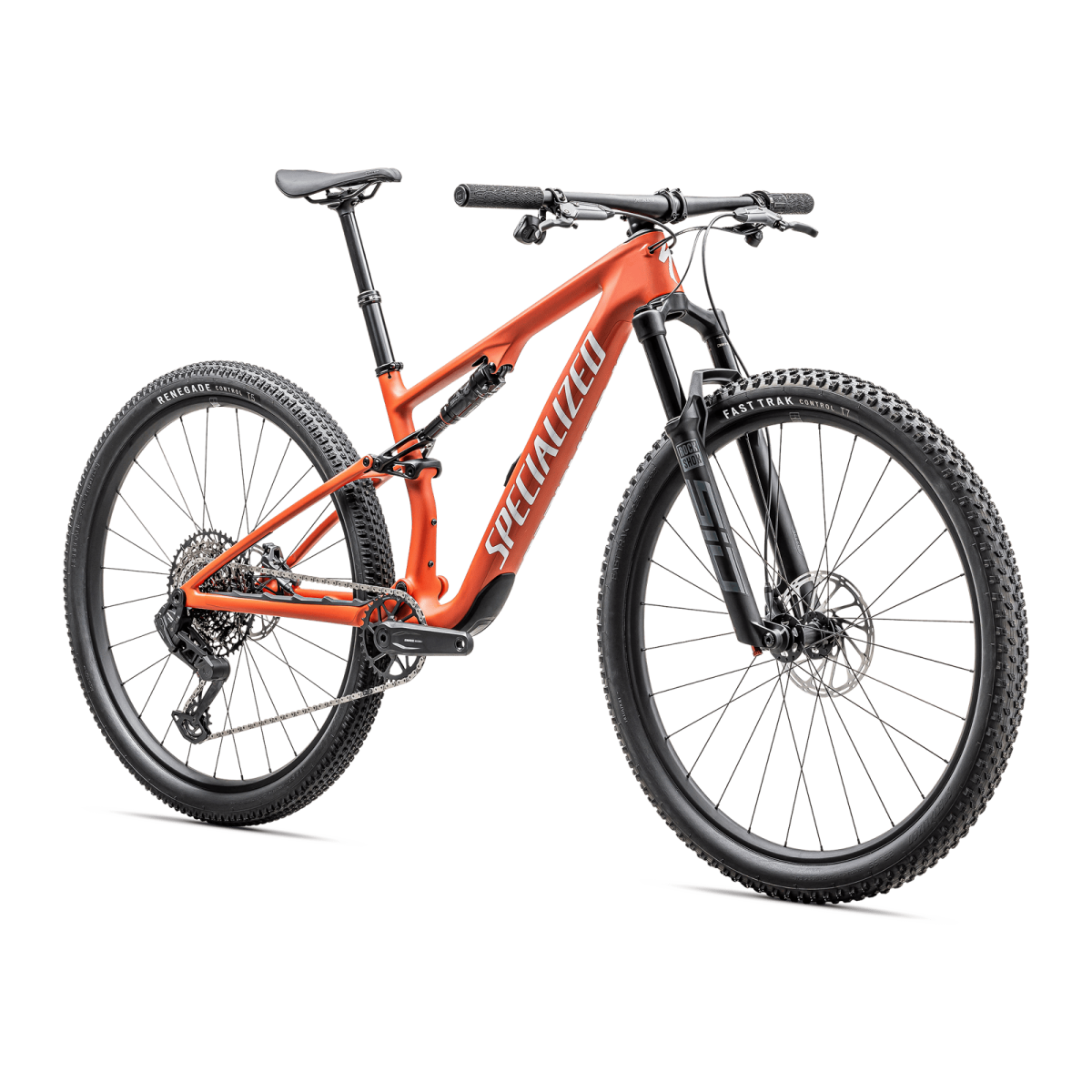 Specialized Epic 8 Comp Mountain Bike | Deep Orange - White